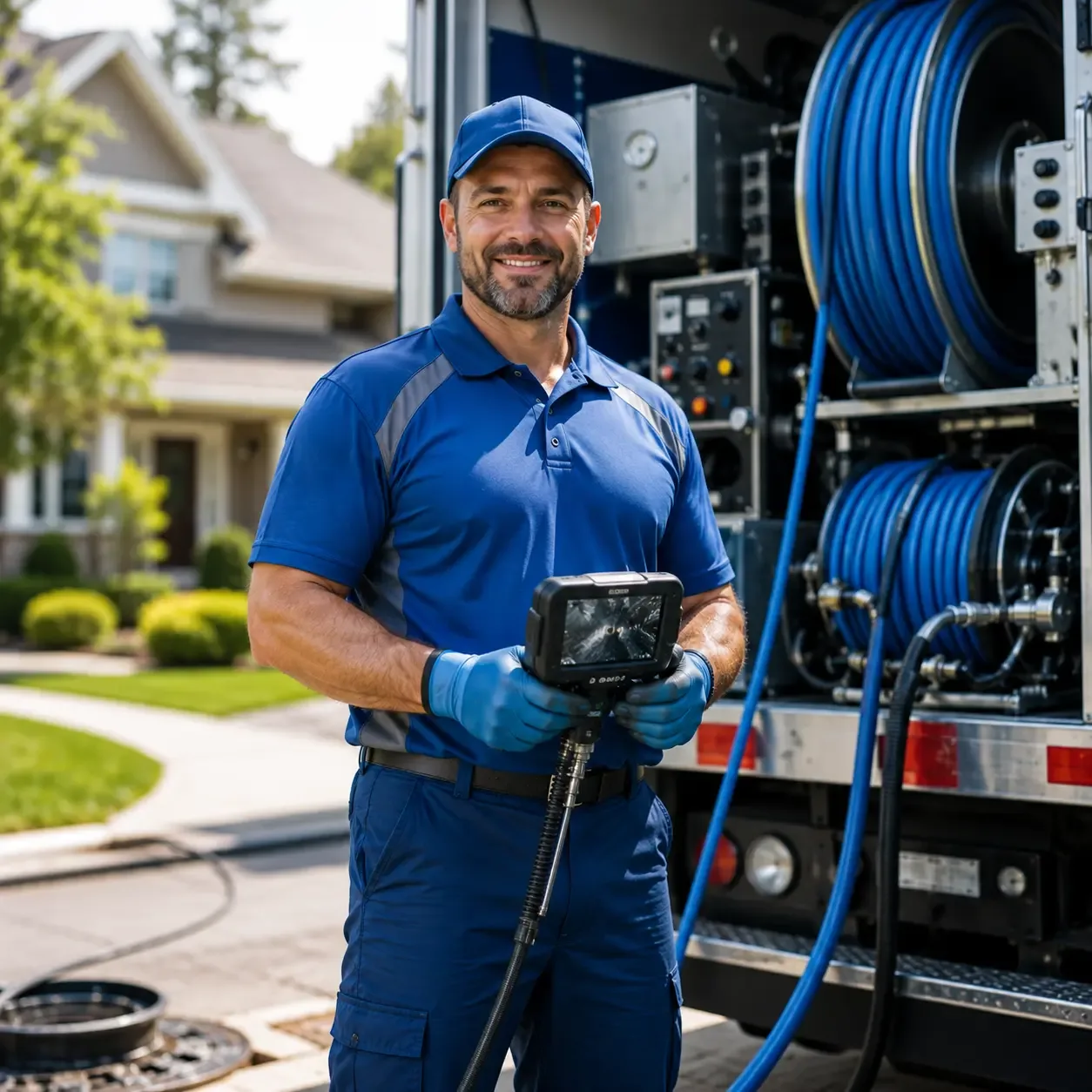 Local outdoor drain cleaning specialists in Mohnton, PA